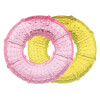 Goldi, Beiss- und Kühlring, Zahnungshilfe, 2er Pack rosa & gelb