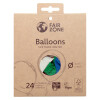Fair Zone, Luftballons, Naturkautschuk, bunt, 24 Stück