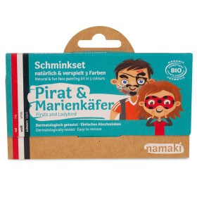 Namaki, Kinder Schminkset, Pirat &amp; Marienk&auml;fer