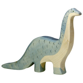 Holztiger, Dinosaurier Brontosaurus