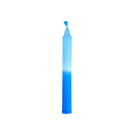 Sturmblau, Geburtstags-Kerzen, versch. Farben hellblau/blau