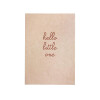 ava&yves, Postkarte "Hello Little One", rosa