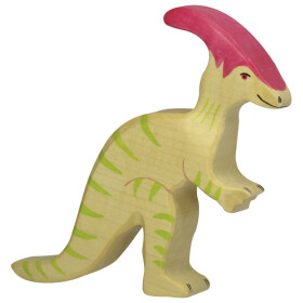 Holztiger, Dinosaurier Parasaurolophus