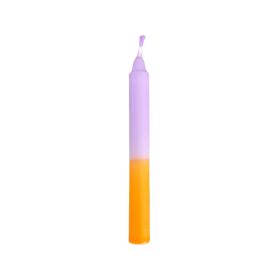 Sturmblau, Geburtstags-Kerzen, versch. Farben flieder/orange