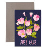 Frau Ottilie, Grußkarte, Alles Gute *Blumen*