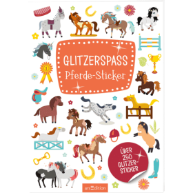 ars, Glitzerspass Pferde-Sticker