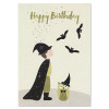 ava&yves, Postkarte *Happy Birthday* mit Magier